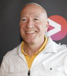 Amsterdam 16 april 2026
Max Verstappen voor viaplay in Theater Amsterdam .  Tim Coronel