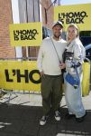 Amsterdam 22 april 2026
Presentatie nieuwe L Homo . Nicolas Keenan staat op de cover . Tim Senders met zijn zwangere vriendin Kiki Bosman