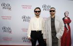 Amsterdam 28 april 2026
Premiere The Devil wears Prada 2 in Tuschinski . Tommy Driessen met partner
