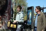 Amsterdam 24 april 2026
Twan Huys met zijn zoon op straat in Amsterdam