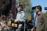 Amsterdam 24 april 2026
Twan Huys met zijn zoon op straat in Amsterdam