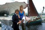 28 Mei 1987
Frank Ashton samen met Mariska v Kolck