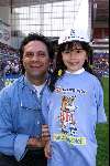 3 mei 1999
Pedro Salazar met dochtertje