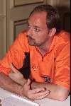 Noordwijk 26 mei 2000
Persconferentie Nederlands elftal in Huis ter Duin.
Ed de Goey