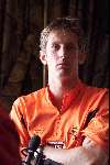 Noordwijk 26 mei 2000
Persconferentie Nederlands elftal in Huis ter Duin.
Edwin vd Sar