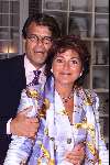 Naarden 28 mei 2000
Brunch bij het Arsenaal.
Emile Ratelband met Christine Kroonenberg