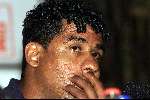 Noordwijk 26 mei 2000
Persconferentie Nederlands elftal in Huis ter Duin.
Frank Rijkaard