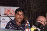 Noordwijk 26 mei 2000
Persconferentie Nederlands elftal in Huis ter Duin.
Frank Rijkaard