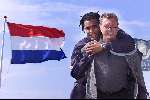 Noordwijk 25 mei 2000
Pierre v Hooijdonk en Frits Korbach