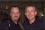 Naarden 30 mei 2000
Aankondiging nominaties Acadamy Awards.
Harm Edens met compagnon
