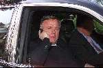 Bussum 31 mei 2000 
Omroep Barbeque bij Jan Tabak.
Harry Mens bellend in zijn Bentley