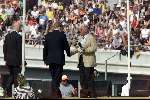 Amsterdam 13 mei 2000
Heropening Olympisch Stadion door Prins Willem Alexander
Prins Willem Alexander opent het Olympisch vuur
Jack v Gelder
