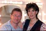 Vlaardingen  7 mei 2000
BZN optreden in schouwburg in Vlaardingen.
Carola Smit en Jan Keizer.
