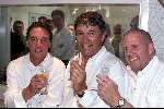 Hilversum 5 mei 2000
1e uitzending Radio Nationaal.
Jan Rietman en Ron Brandsteder
