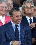 Amsterdam 13 mei 2000
Heropening Olympisch Stadion door Prins Willem Alexander
Johan Cruyff   Otto Roffel