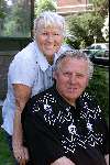 Hilversum 5 mei 2000
1e uitzending Radio Nationaal.
Koos Alberts en Joke Alberts