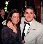 Martijn Krabbe met zijn vrouw Amanda
1998
