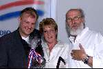 Hilversum 5 mei 2000
1e uitzending Radio Nationaal.
Riny Schreyenber Marianne weber en Piere Kartner
