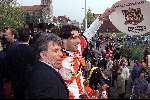 Eindhoven 30 april 2000
PSV landskampioen 1999-2000
Erik Gerets en Ruud v Nistelrooy