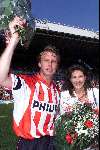 Eindhoven  14 mei 2000
PSV-NEC 2-0
Afscheid Stan Valckx en zijn vrouw Sylvia Valckx