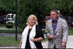 Amsterdam 24 mei 2000
Crematie van Wim Ibo op Westgaarde.
Tineke de Nooy met haar man