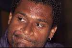 Noordwijk 26 mei 2000
Persconferentie Nederlands elftal in Huis ter Duin.
Winston Bogarde