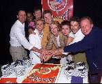 Amsterdam 17 juli 2000
Presentatie crew nieuwe musical 42nd street
met o.a. Mariska v Kolck, Bart Oomen, Gerrie v d klei, Angela schijf en Rein kolpa