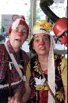 Veldhoven 16 mei 2001
Clini Clowns bij het St Josephziekenhuis.