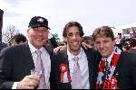 Eindhoven 6 mei 2001
PSV-Heerenveen 3-0
PSV Landskampioen 2000/2001
Jan Formannoy met zijn zoon en  ruud v Nistelrooy
