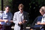 Blaricum 23 mei 2001
 John de Mol Jr met politie na auto ongeluk.
 

Peter Smulders bv