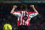 Eindhoven, 20 april 2001
PSV-RKC, eindstand 3-1
Blijdschap
1-0 door Kezman met zijn gebaar