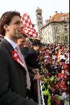 Eindhoven 6 mei 2001
PSV-Heerenveen 3-0
PSV Landskampioen 2000/2001
Ruud v Nistelrooy
