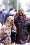Amsterdam 5 mei 2001
Tatjana met haar verloofde Keith.