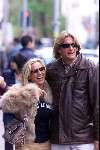 Amsterdam 5 mei 2001
Tatjana met haar verloofde Keith.