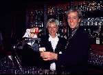 Eindhoven 3 mei 2001
Teun v Vliet met zijn vrouw achter de bar van hun cafe
