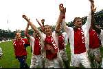 Nijmegen 5 Mei 2002 
NEC-AJAX Kampioenswedstrijd 0-2
Ajax spelers vieren het kampioenschap