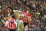 Eindhoven 24 maart 200
PSV-AJAX 1-1
Andre Ooijer  en Mido