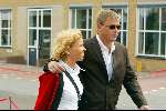Hilversum 30 mei 2002
Begrafenis Bart de Graaff
Anita Witsier met ex man