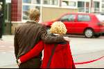 Hilversum 30 mei 2002
Begrafenis Bart de Graaff
Anita Witsier met ex man