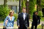 Holysloot 31 mei 2002
Trouwen Trijntje Oosterhuis en Sander v d Eeden
Candy Dulfer met vriend