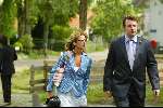 Holysloot 31 mei 2002
Trouwen Trijntje Oosterhuis en Sander v d Eeden
Candy Dulfer met vriend