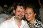 Curacao 23 mei 2002
princess model of the year verkiezing.
Carel Kraayenhof met vrouw