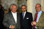 Den Haag 18 mei 2002
Gala t.b.v. het Liliana Fonds in Hotel des Indes.
Miden Boris Bayer met de vriend waar hij al 2 maanden woont