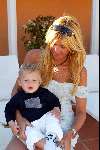 St Tropez 4 mei 2002
Estelle Gullit met Joelle