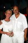 Curacao 23 mei 2002
princess model of the year verkiezing.
Harry Mercuur met vrouw