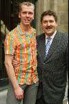Den Bosch 14 mei   2002
Gaykrant award uitreiking.
Henk Krol met vriend