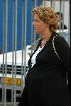 Hilversum 30 mei 2002
Begrafenis Bart de Graaff.
Irene Moors zwanger