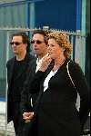 Hilversum 30 mei 2002
Begrafenis Bart de Graaff.
Irene Moors zwanger
