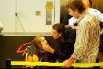 Amsterdam 19 mei 2002
Irene v d Laar met Wessel v Diepen en hun dochtertje