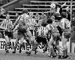 Rotterdam, 24 mei 1981
PSV-SPARTA, eindstand 3-0
David Loggy Adri v Tiggelen Rob Landsbergen Jan Formanoy